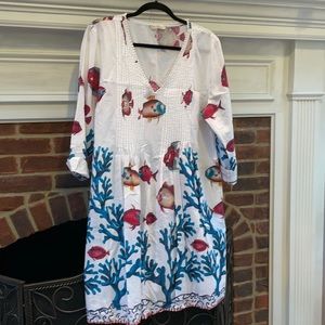 Soft Surroundings SWIM/BEACH COVER-UP Size XL